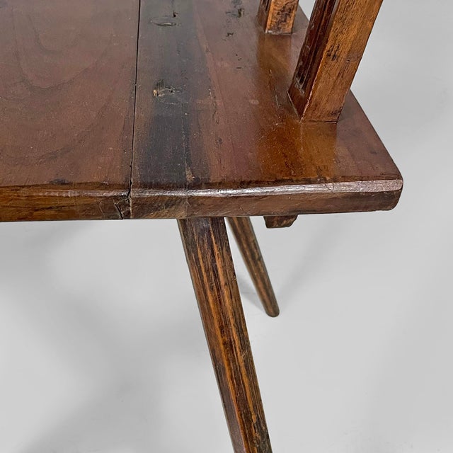 Italian 19th Century Style Chair in Wood, 1930s For Sale - Image 12 of 16
