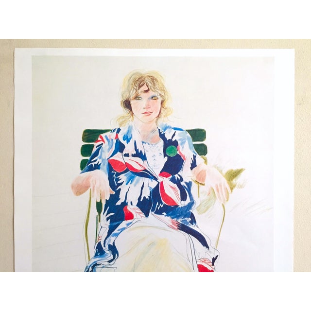 1980 David Hockney Celia,Paris ビンテージポスター David Hockney Vintage 1980 Dumont Art Calendar Lithograph