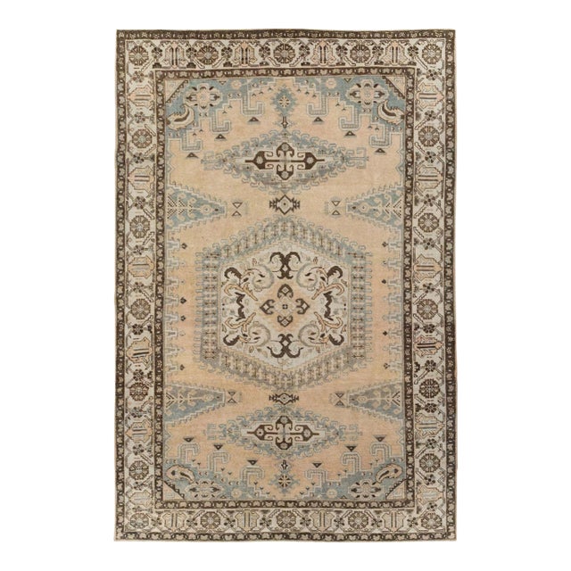 Mid-20th Century Persian Veece Accent Carpet For Sale