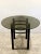 Classic 1980s Tubular Metal and Tinted Glass Table For Sale - Image 4 of 10