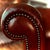 Red Mid 20th Century Gunlocke Oxblood Leather Camelback Sofa With Nailhead Trim For Sale - Image 8 of 13