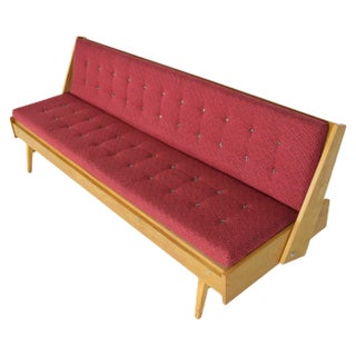 Mid-Century Folding Sofa or Daybed, 1960s For Sale