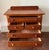 1990s Lexington Cherry Shaker Style 5-Drawer Bedside Chest / Nightstand For Sale - Image 12 of 12