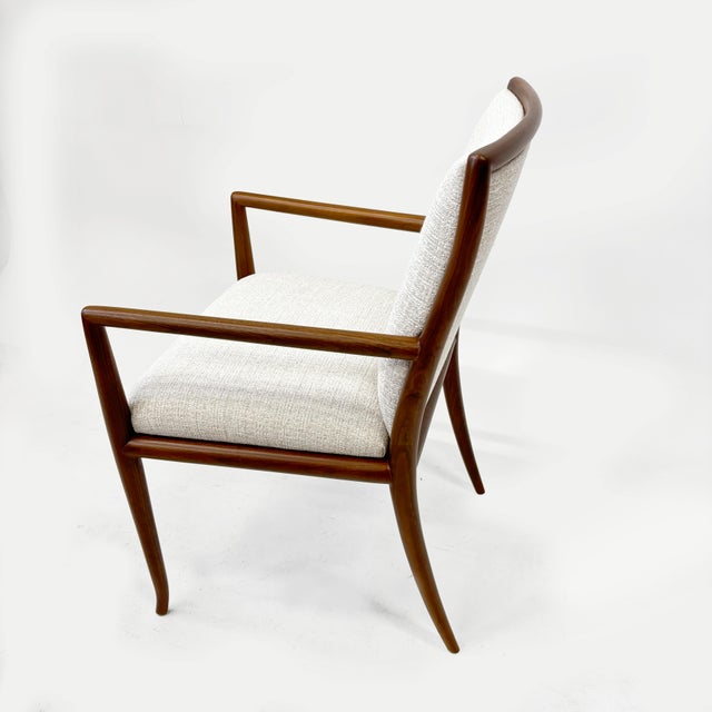 Mid-Century Modern Armchairs Th Robsjohn-Gibbings 1950s For Sale - Image 3 of 5