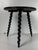 Mid-Century French Ebonized Turned Wood Side Table with Cork Screw Legs, 1950s For Sale - Image 12 of 15