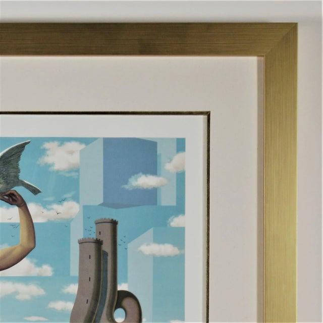 Printmaking Materials (after) René Magritte, Une Jeune Femme Presente Avec Grace, from Les Enfants Trouves For Sale - Image 7 of 8