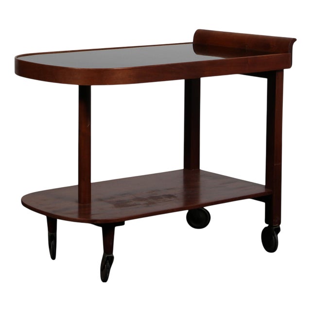 Art Deco Tray Table in Mahogany, Denmark, 1930s For Sale