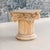 A beautiful French plaster fluted column stand with composite order capital. The capital is composed of ionic volutes and...