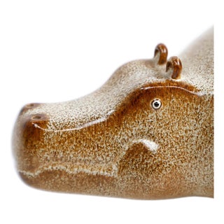 Hippopotamus Shape Vase For Sale