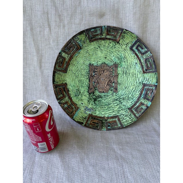 Vintage Sterling Silver on Copper Plate For Sale - Image 9 of 17