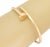Contemporary Cartier Classic Juste un Clou 18k Yellow Gold Bangle Bracelet w/Cert - Size 18 For Sale - Image 3 of 8