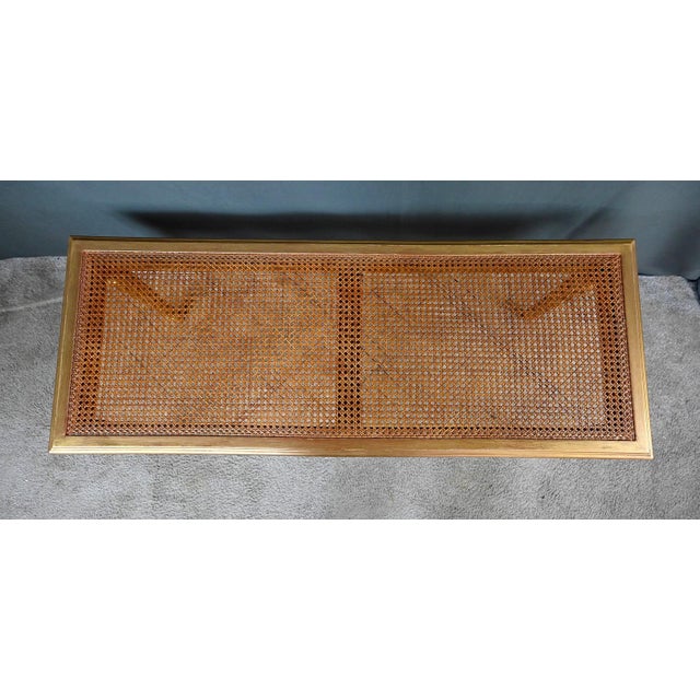 Early 20th Century Louis XVI Style Gilded Wood Bench For Sale - Image 4 of 15