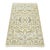 Oushak Rug 3’2” X 5′ Ivory Wool Tribal Hand-Knotted Oriental Carpet For Sale