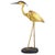 Life Size Heron, 1980s, Gilded & Lacquered Fiberglass For Sale - Image 10 of 10
