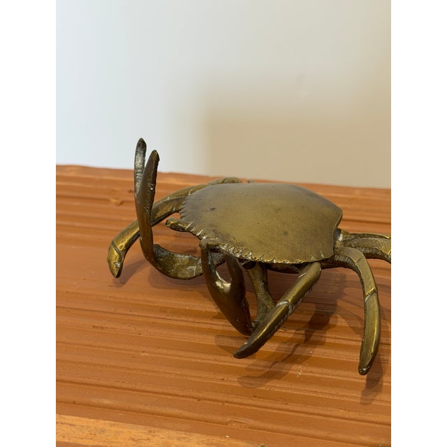 Mid-Century Bronze Crab Sculpture With Hinged Top, Brazil 1960s For Sale - Image 10 of 15