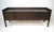 An exceptionally well-crafted Mid-Century credenza, sideboard or stereo equipment cabinet with one large drawer to the...