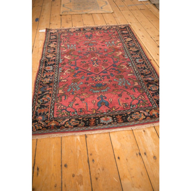 Traditional Antique Lilihan Rug - 3'3" x 4'9" For Sale - Image 3 of 9