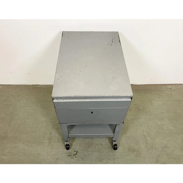 1960s Industrial Grey Trolley, 1960s For Sale - Image 5 of 13