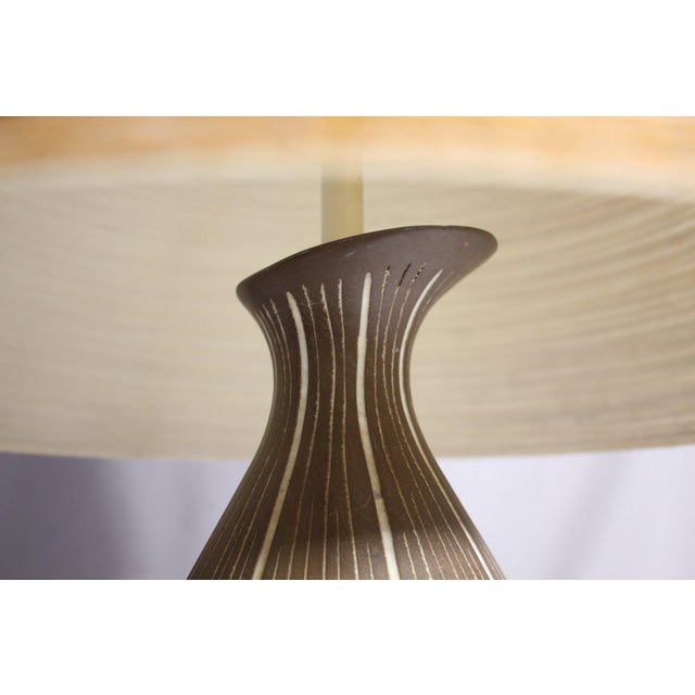 1960's Italian Bitossi Ceramic Lamp Designed by Zaccagnini for Raymor For Sale In New York - Image 6 of 11