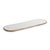 2020s Petrolina Mango Wood Oval Serving Tray / Platter, Large For Sale - Image 5 of 5