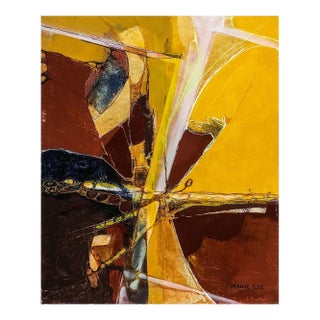 Jacques Grange, Entre Moissons Et Labours, 2016, Mixed Media For Sale