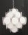 White Murano Glass Chandelier, 1970s For Sale - Image 12 of 12