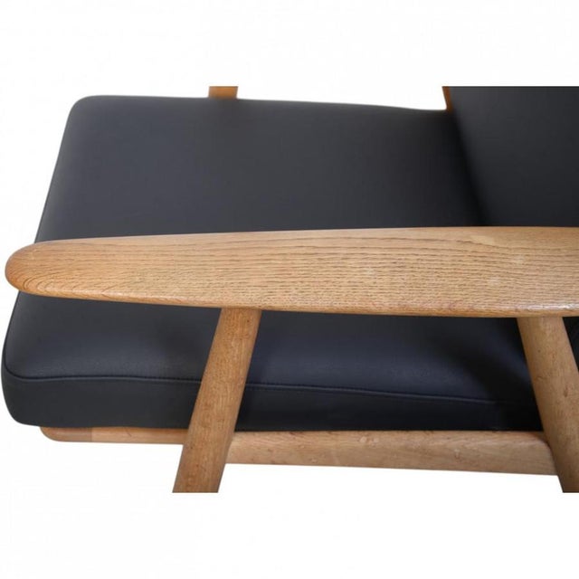 GE240 Cigar Chair in Oak by Hans J. Wegner, 1980s For Sale - Image 14 of 18