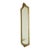 1960s Vintage Baroque Classic Narrow Mirror in Gold, 1960s For Sale - Image 5 of 17