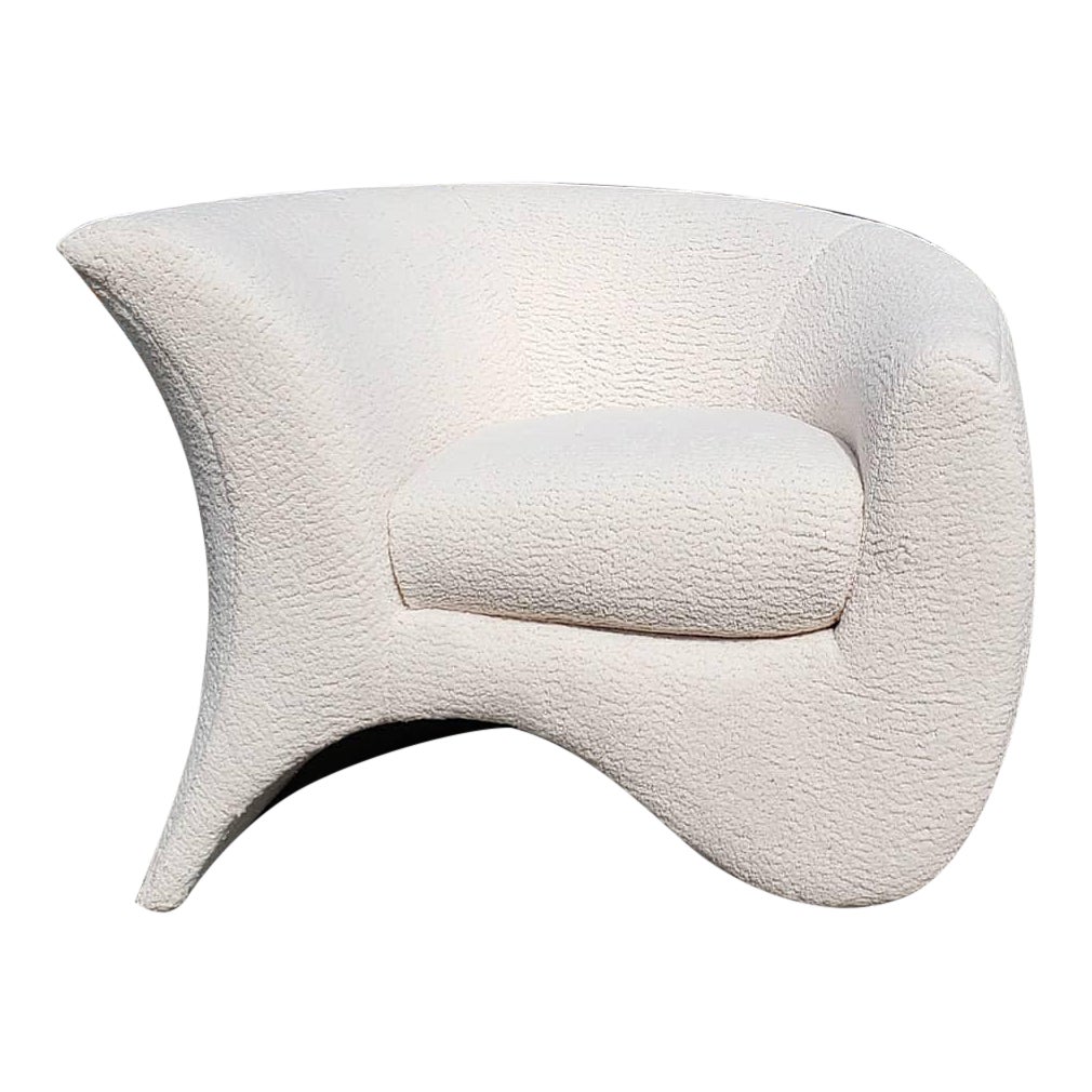 Vladimir Kagan for Directional Hurricane Chair | Chairish