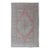 Turkish Vintage Oushak Rug With Geometric Design With a Soft Coral Color 7'8 X 13'5 For Sale
