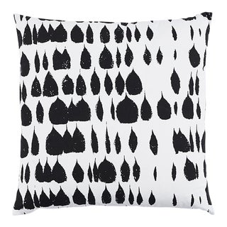 Schumacher Queen of Spain 24" Pillow in Black For Sale