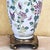 Vintage Chinoiserie Famille Rose Porcelain Floral & Butterfly Table Lamp For Sale - Image 12 of 18
