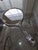 Glass Silverplated Hand Mirror Decorated With a Cherub For Sale - Image 7 of 10