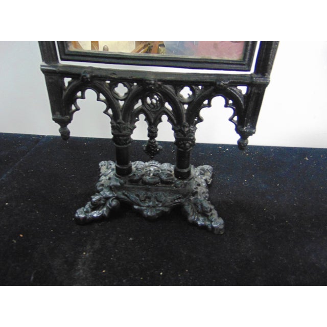 Gothic Cast Iron Standing Dresser Mirror Chairish