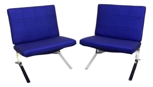Pair of French Lounge Chairs by Olivier Mourgue
