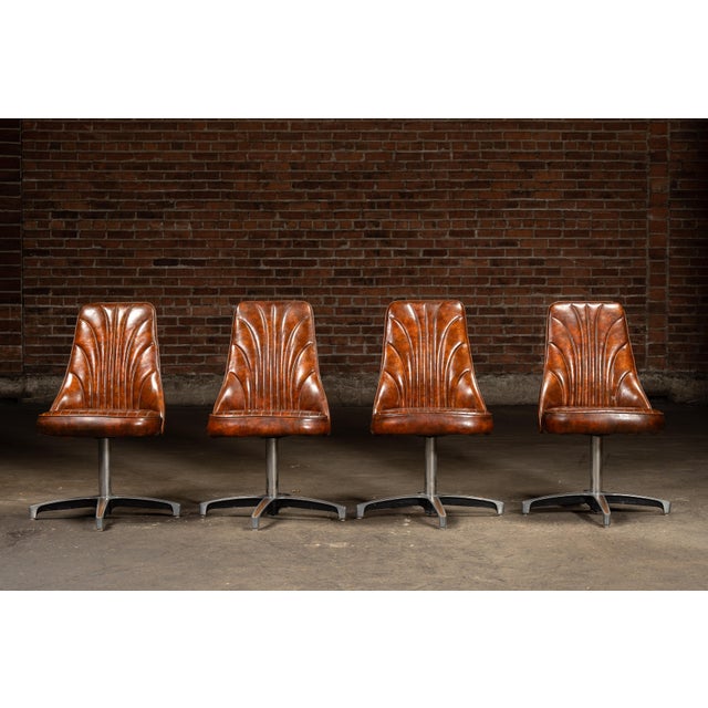 MCM Five-Piece Dining Table and Chair Set by Chromcraft For Sale - Image 9 of 16