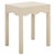 Litith Square Wave Accent Table in Sand For Sale In Philadelphia - Image 6 of 8