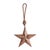 Kenneth Ludwig Chicago Wood and Jute Star Ornament 14.75"H For Sale - Image 4 of 4