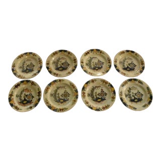 Set of 8, 18th Century English Delft Bowls For Sale