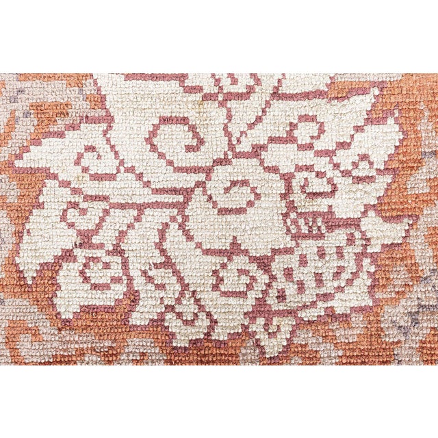 Mid-Century Modern Doris Leslie Blau Antique Chinese Silk Rug For Sale - Image 3 of 9