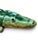 Capture the whimsical spirit of Victorian naturalism with this exceptional Majolica-style ceramic alligator sculpture....