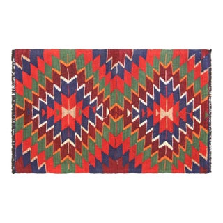 1950s Turkish Kilim For Sale