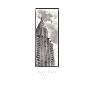 1998 Paula Barr 'Chrysler Building' Contemporary USA Offset Lithograph