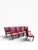 Modern Set of 10 Joseph Jeup Modern Burgundy Leather Dining ChairsR For Sale - Image 3 of 10