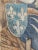 French Aubusson Style Screen-Printed by Hand Tapestry winged Stags, 1950s For Sale - Image 6 of 18