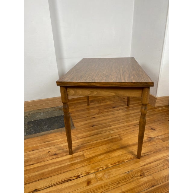 Baumann Veneered Wood Table, 1960s For Sale - Image 6 of 13