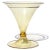 Antique Murano Vittorio Zecchin MVM Capellin Soffiato Straw Yellow Amber Color Italian Art Deco Glass For Sale In Orlando - Image 6 of 7