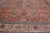 Textile Authentic 19th Century Persian Sultanabad Red Handmade Wool Rug For Sale - Image 7 of 8