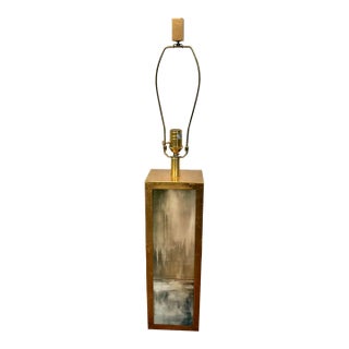 Jamie Young Gold Cloudscape Lamp For Sale