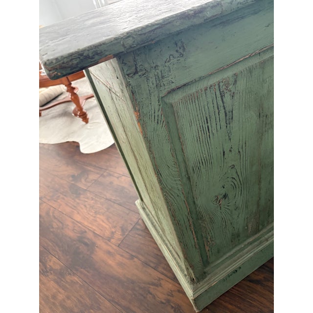 Antique French Sideboard or Shop Counter For Sale - Image 9 of 10
